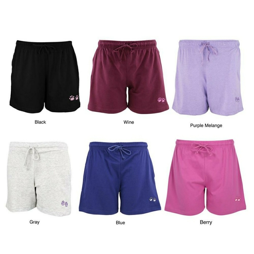 Animal Rescue Site Purple Paw Casual Shorts